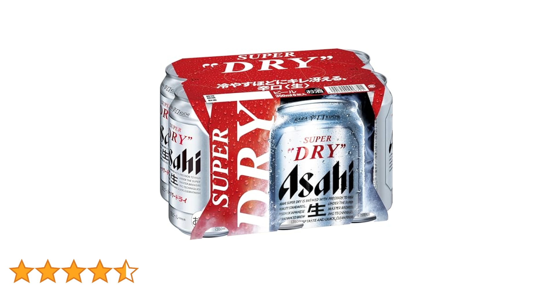 アサヒ - アサヒスーパードライ350ml×36缶 楽天市場】アサヒ スーパードライ 350ml×24本（1ケース） ビール